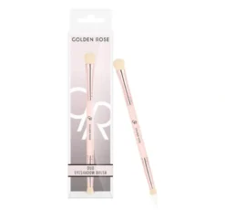 Golden Rose Duo Eyeshadow Brush dwustronny pędzel do cieni