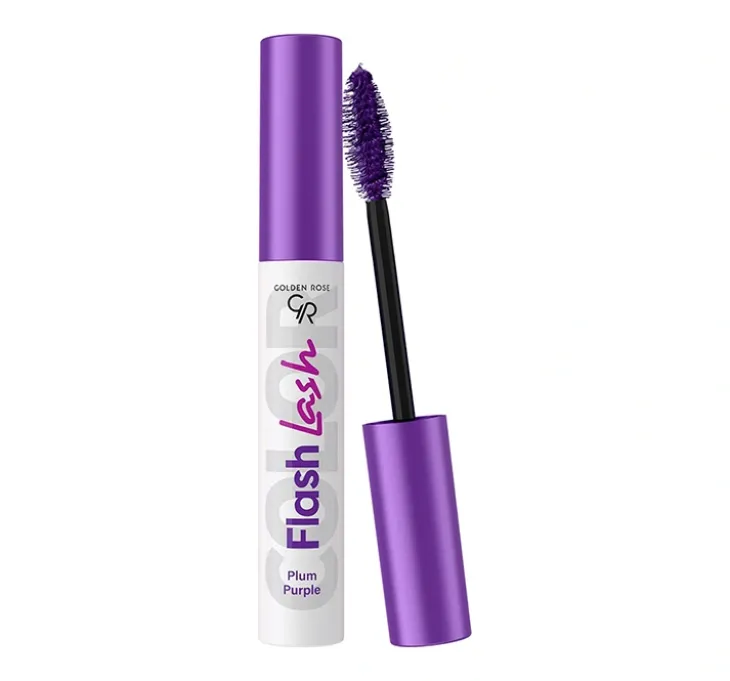 Golden Rose Flash Lash tusz do rzęs 07 Plum Purple 9 ml