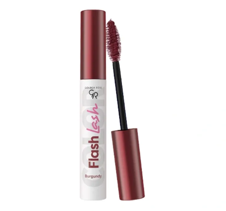 Golden Rose Flash Lash wodoodporny tusz do rzęs 10 Burgundy 9 ml