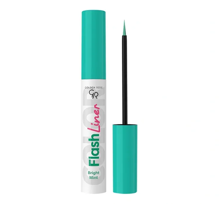 Golden Rose Flash Liner eyeliner w płynie 101 Bright Mint 3,5 ml