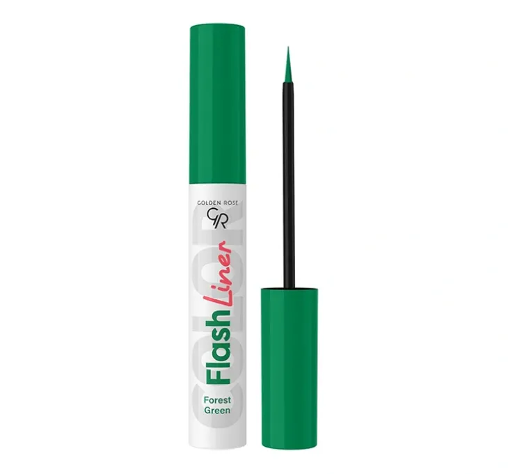 Golden Rose Flash Liner eyeliner w płynie 102 Forest Green 3,5 ml