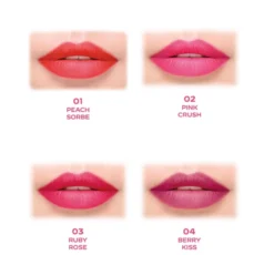Golden Rose Juicy Tint Lip & Cheek Stain pomadka do ust i róż do policzków 04 Berry Kiss 5,2 ml