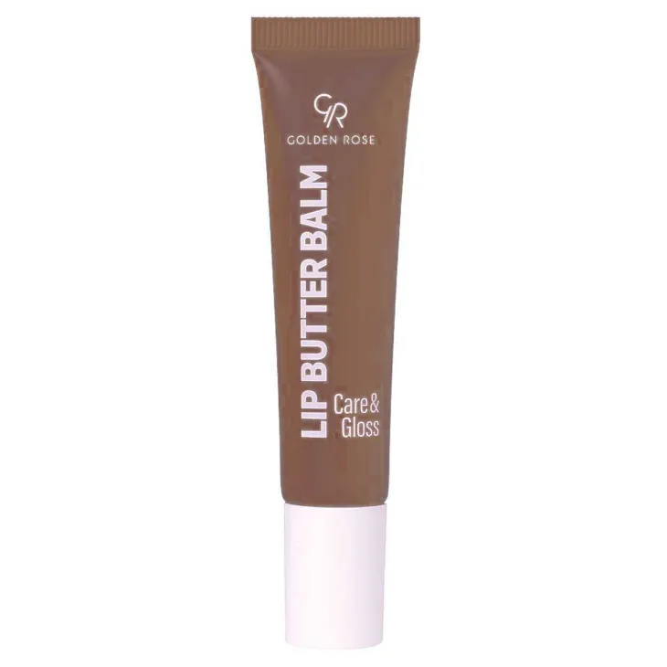 Golden Rose Lip Butter Balm Care&Gloss nawilżająco-odżywczy balsam do ust z peptydami 02 Cappuccino 13,5 ml