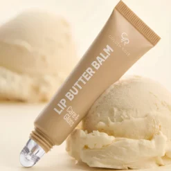 Golden Rose Lip Butter Balm Care&Gloss nawilżająco-odżywczy balsam do ust z peptydami 03 Vanilla Sorbet 13,5 ml