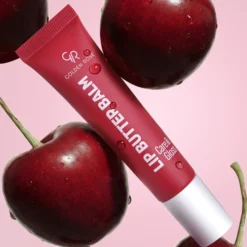 Golden Rose Lip Butter Balm Care&Gloss nawilżająco-odżywczy balsam do ust z peptydami 04 Sweet Cherry 13,5 ml