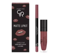 Golden Rose Matte Lipkit zestaw do makijażu ust Rose Taupe