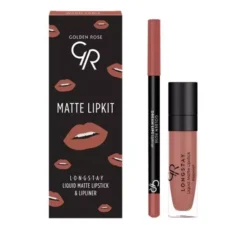 Golden Rose Matte Lipkit zestaw do makijażu ust Warm Sable