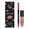 Golden Rose Matte Lipkit zestaw do makijażu ust Warm Nude