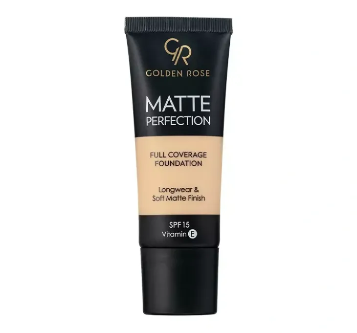 Golden Rose Matte Perfection SPF15 matujący podkład kryjący N1 35 ml