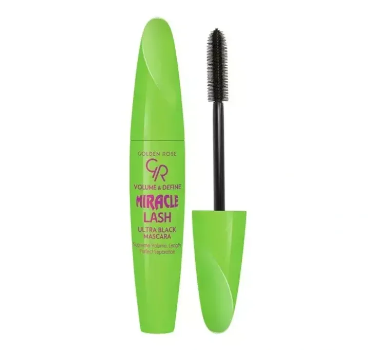 Golden Rose Miracle Lash pogrubiająco wydłużający tusz do rzęs 9,3 ml