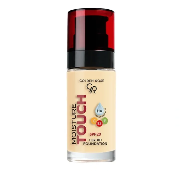 Golden Rose Moisture Touch SPF20 nawilżający podkład do twarzy 101 30 ml