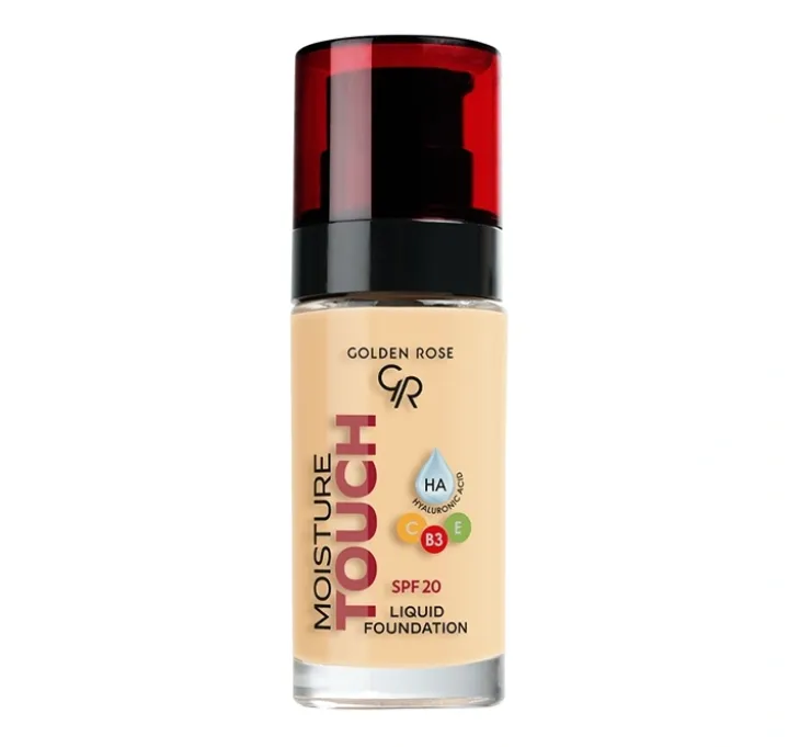 Golden Rose Moisture Touch SPF20 nawilżający podkład do twarzy 105 30 ml