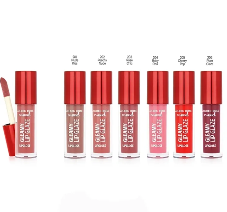 Golden Rose Mood Gleamy Lip Glaze błyszczyk do ust 205 Cherry Pop 4,7 ml