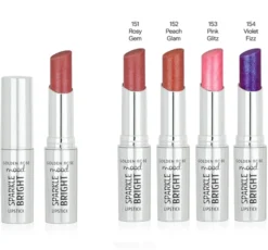 Golden Rose Mood Sparkle Bright brokatowa szminka w sztyfcie 154 Violet Fizz 3,3 g