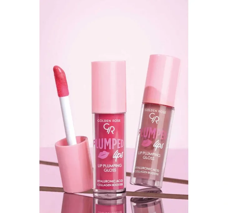 Golden Rose Plumped Lips błyszczyk powiększający optycznie usta 209 4,7 ml