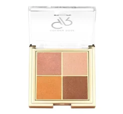 Golden Rose Quattro paleta cieni do powiek 07 Bronze Vision 4 x 2,2 g