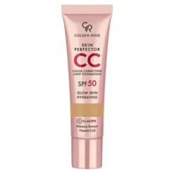 Golden Rose Skin Perfector CC Light Foundation lekki podkład korygujący do twarzy SPF50 103 Nude 30 ml