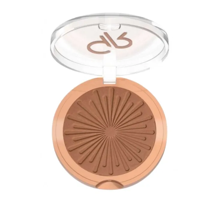 Golden Rose Sun Bright puder brązujący do twarzy 02 Sun City 12,5 g
