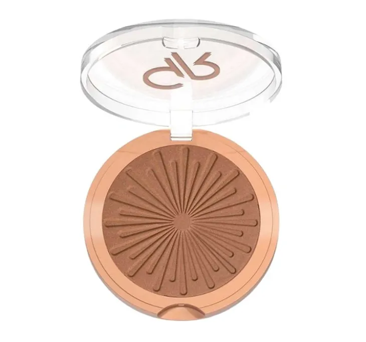 Golden Rose Sun Bright puder brązujący do twarzy 04 Sunset 12,5 g