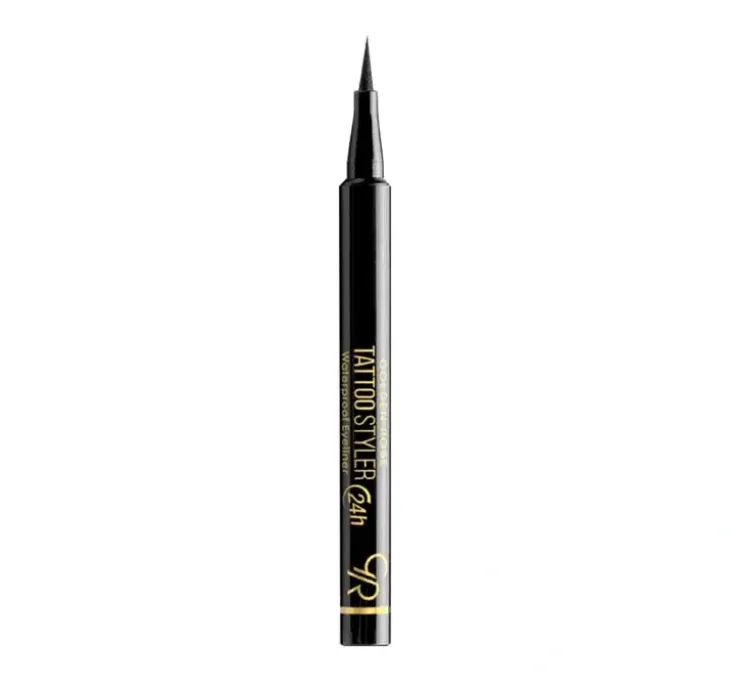 Golden Rose Tattoo Styler eyeliner w pisaku Midnight Black 1,1 ml