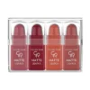 Golden Rose zestaw 4 matowych mini pomadek do ust 03 4 g