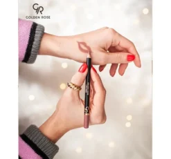 Golden Rose zestaw pomadka do ust Longstay 5,5 ml + konturówka matowa 1,4 g