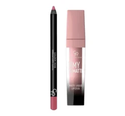 Golden Rose zestaw pomadka Liping My Matte 5 ml + konturówka Dream Lips 1,4 g