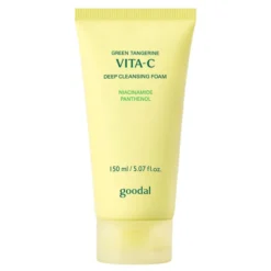 Goodal Green Tangerine Vita C Deep Cleansing Foam głęboko oczyszczająca pianka do mycia twarzy z niacynamidem i pantenolem 150 ml