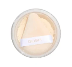 Gosh Bake'n Set Powder sypki puder utrwalający z trójkątnym puszkiem 002 Soft Yellow 15 g