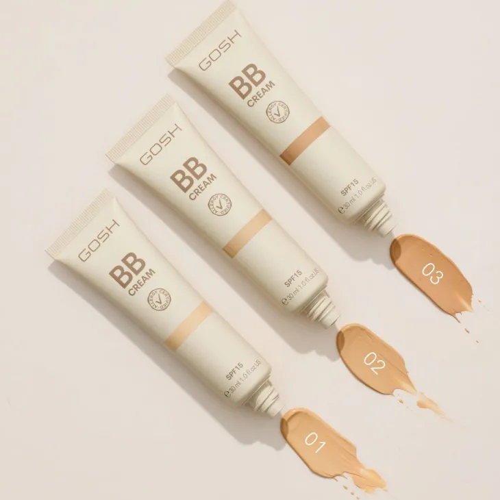 Gosh BB Cream wegański krem BB 002 Beige 30 ml