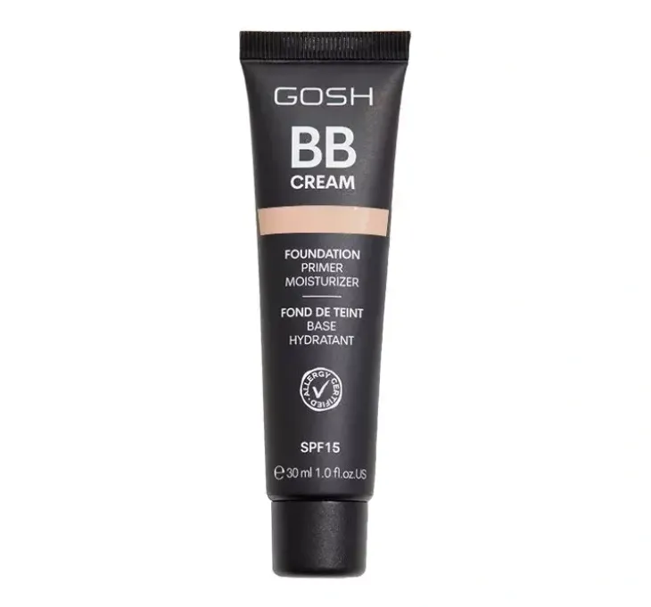 Gosh BB Cream wegański krem BB 002 Beige 30 ml