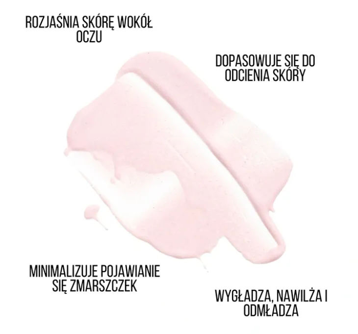 Gosh Eye Bright'n Conceal rozświetlający korektor pod oczy 2w1 002 Soft Pink 12 ml