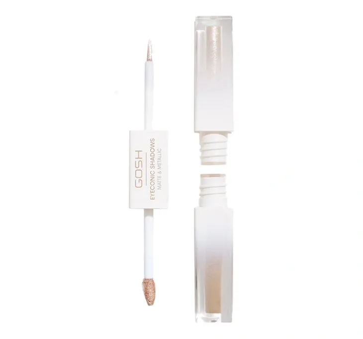 Gosh Eyeconic Shadows Matte and Metallic dwustronny cień w płynie 001 Basic B 2 x 1,5 ml