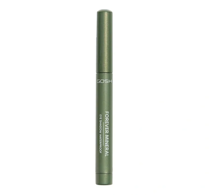 Gosh Forever Mineral wodoodporny cień do powiek w kredce 009 Olive Green 1,4 g