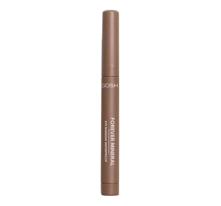 Gosh Forever Mineral wodoodporny cień do powiek w kredce 016 Matt Chocolate 1,4 g