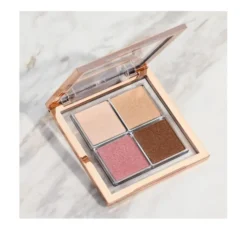 Gosh Glow Palette paleta rozświetlaczy do twarzy 001 Fourfilled 11,6 g