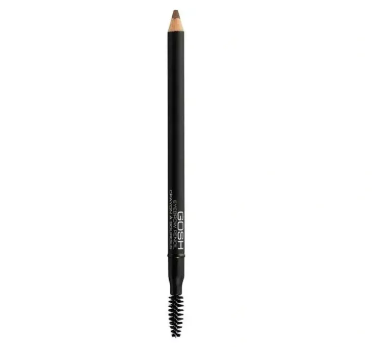 Gosh ołówkowa kredka do brwi ze szczoteczką 03 Greybrown 1,2 g