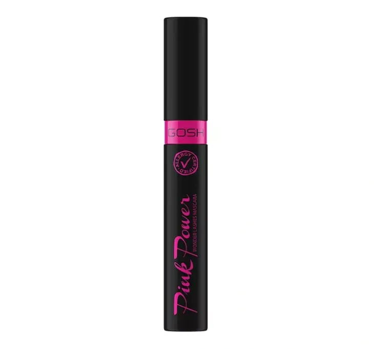 Gosh Pink Power Wonder Lashes Mascara tusz do rzęs Black 10 ml