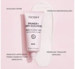 Gosh Primer+ baza pod makijaż 009 Anti-Dullness 30 ml