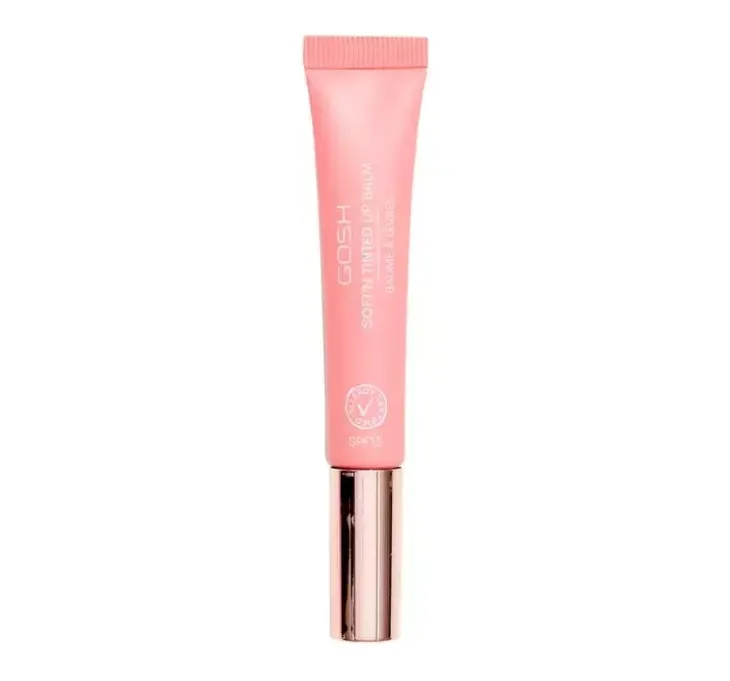 Gosh Soft'n Tinted wegański balsam do ust SPF15 001 Nude 8 ml