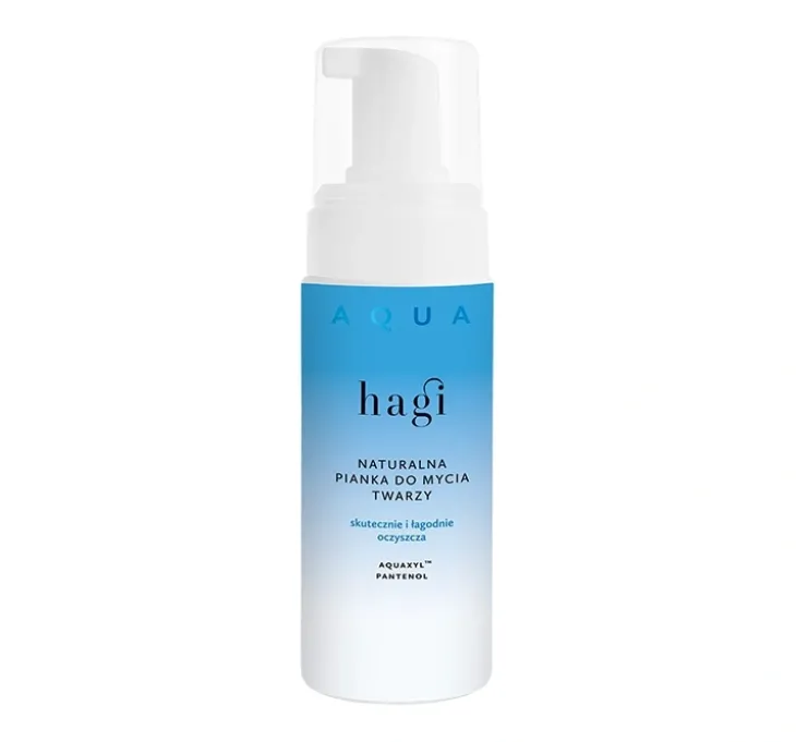Hagi Aqua Zone naturalna pianka do mycia twarzy 150 ml