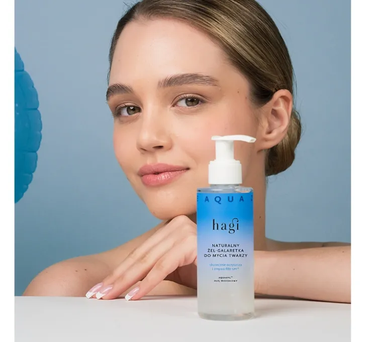 Hagi Aqua Zone naturalny żel-galaretka do mycia twarzy 150 ml