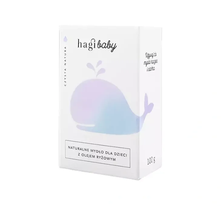 Hagi Baby naturalne mydło dla dzieci z olejem ryżowym 100 g