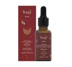 Hagi Men Whisky Barber naturalny olejek do brody i wąsów 30 ml