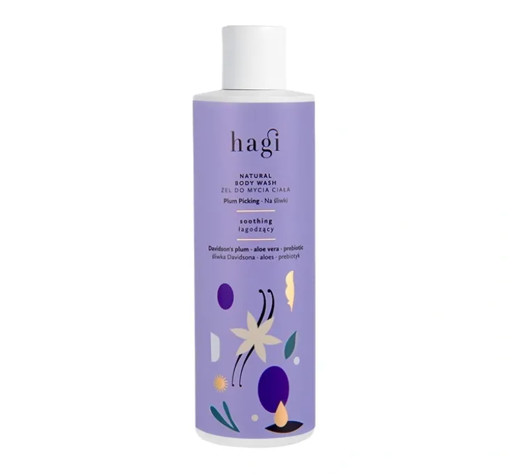 Hagi Na Śliwki naturalny żel do mycia ciała łagodzący 300 ml