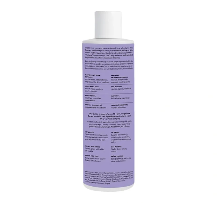 Hagi Na Śliwki naturalny żel do mycia ciała łagodzący 300 ml