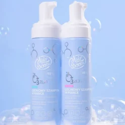 HairBoom O3zon łagodny szampon w piance do suchej i wrażliwej skóry głowy 200 ml