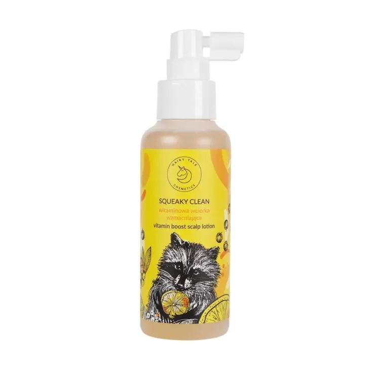 Hairy Tale Cosmetics Squeaky Clean witaminowa wcierka do włosów wzmacniająca 120 ml