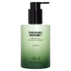 Haruharu Wonder Black Bamboo Daily Soothing Body Oil lekki mleczny olejek do ciała o działaniu kojącym 200 ml