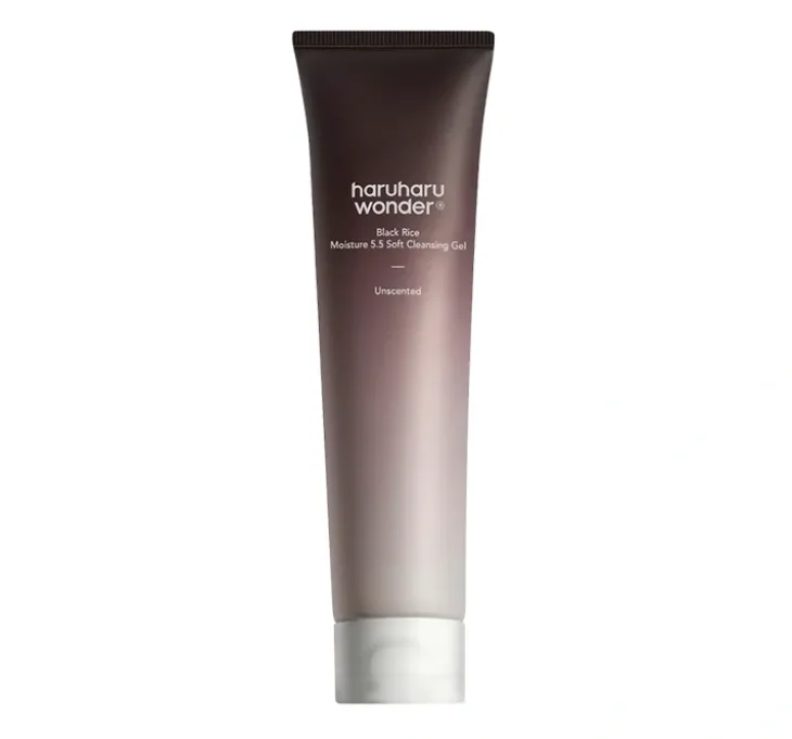 Haruharu Wonder Black Rice Moisture 5.5 Soft oczyszczający żel do mycia twarzy 100 ml